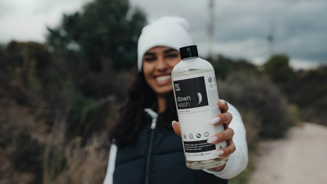 Material Care for Sustainability: Down Jacket - Re:claim Washing Detergent