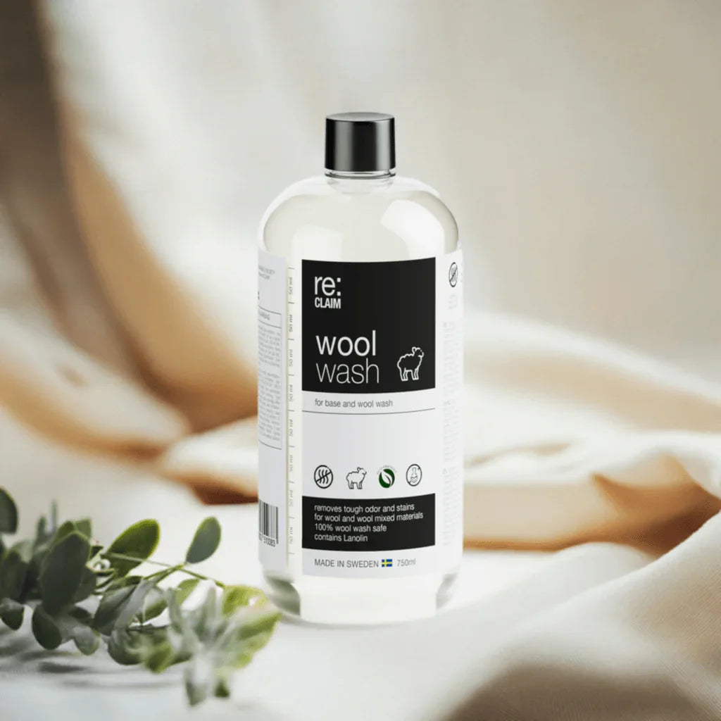 Ulltvättmedel med lanolin  - re:CLAIM Wool Wash Laundry Detergent - Re:claim Washing Detergent