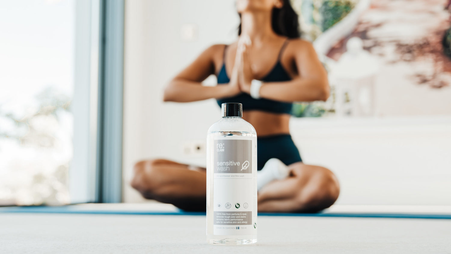 Sensitive wash detergent by re:claim yoga