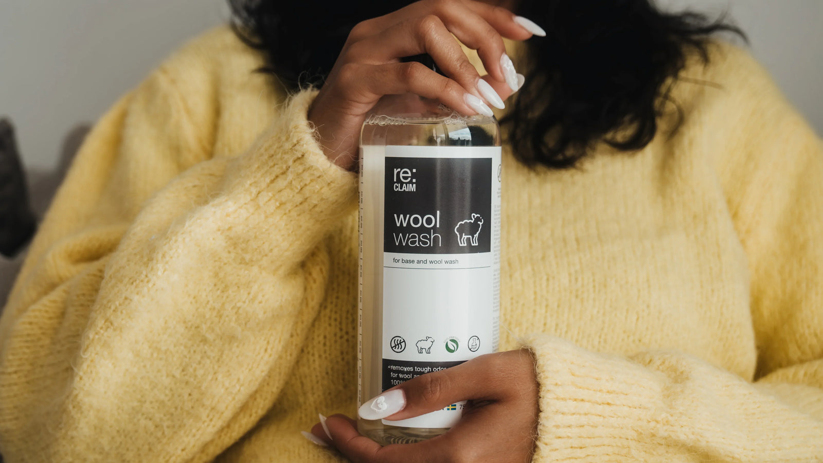 Ulltvättmedel re:CLAIM Wool Wash 